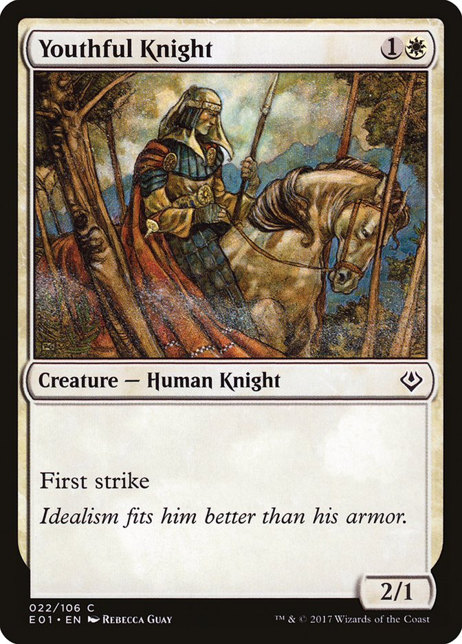 Youthful Knight [Archenemy: Nicol Bolas] | Shuffle n Cut Hobbies & Games