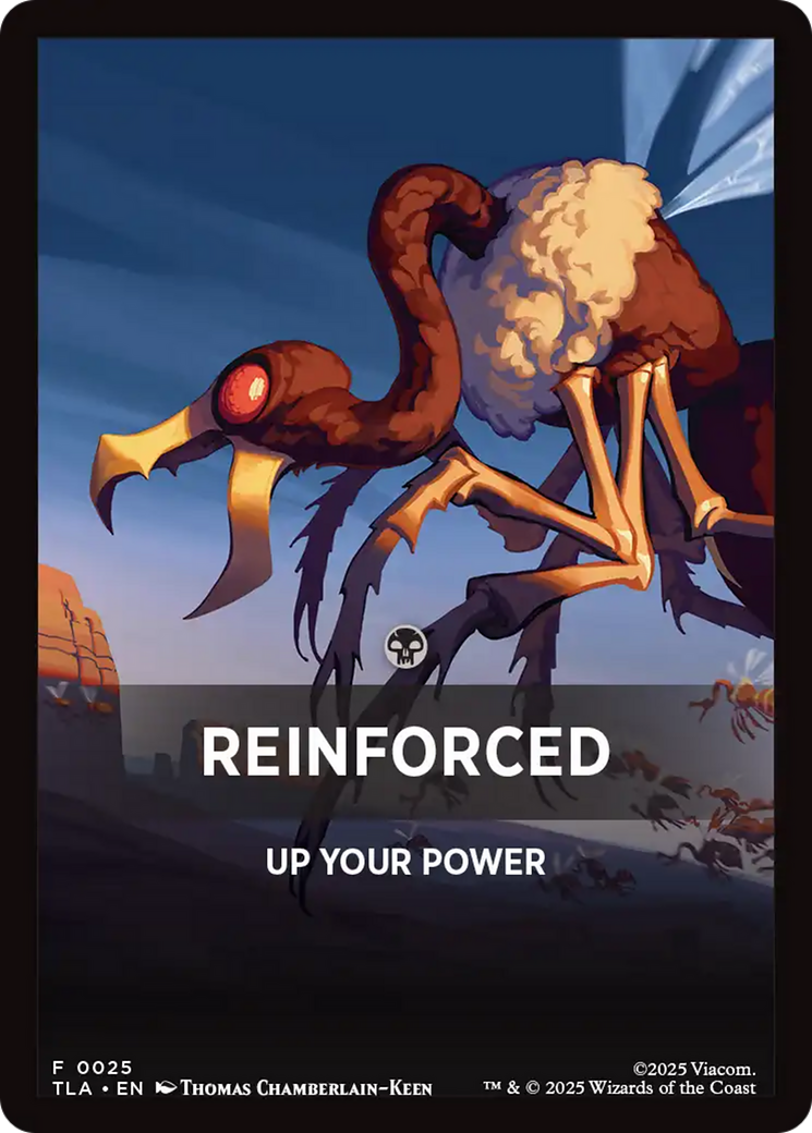Reinforced Theme Card [Avatar: The Last Airbender Tokens] | Shuffle n Cut Hobbies & Games