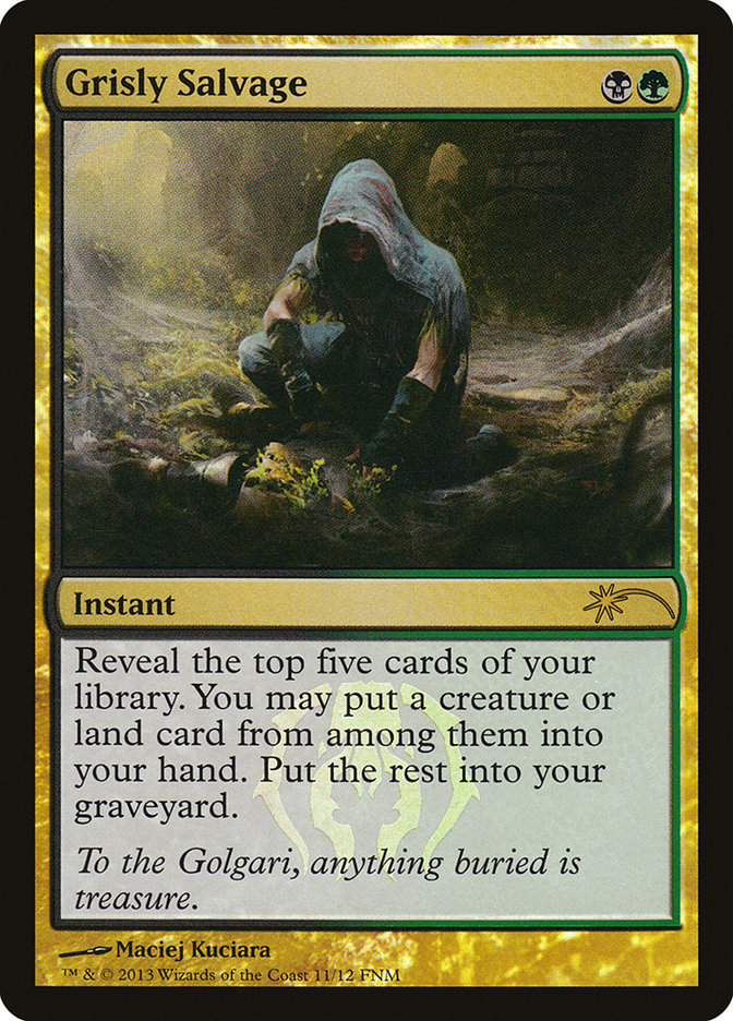 Grisly Salvage [Friday Night Magic 2013] | Shuffle n Cut Hobbies & Games