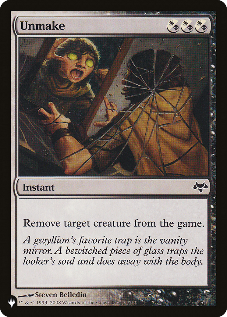 Unmake [The List] | Shuffle n Cut Hobbies & Games
