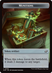 Robot // Munitions Double-Sided Token [Edge of Eternities Tokens] | Shuffle n Cut Hobbies & Games