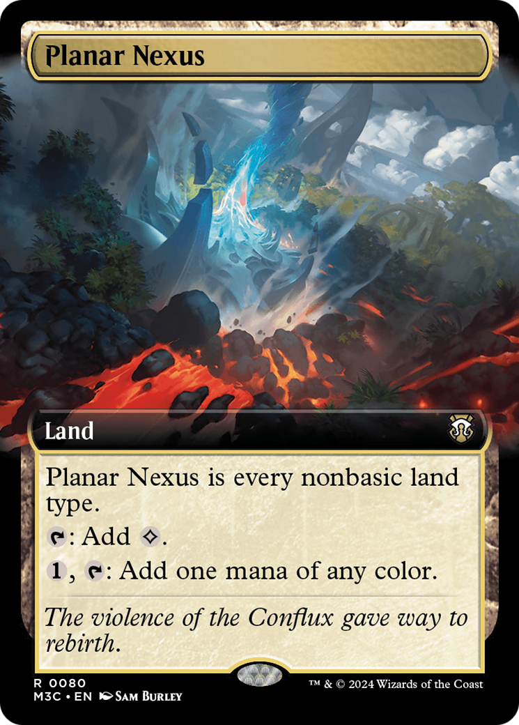 Planar Nexus (Extended Art) [Modern Horizons 3 Commander] | Shuffle n Cut Hobbies & Games