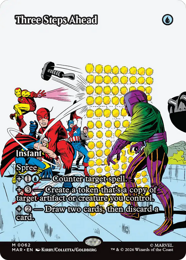 Three Steps Ahead (Borderless) [Marvel Universe: Eternal-Legal] | Shuffle n Cut Hobbies & Games