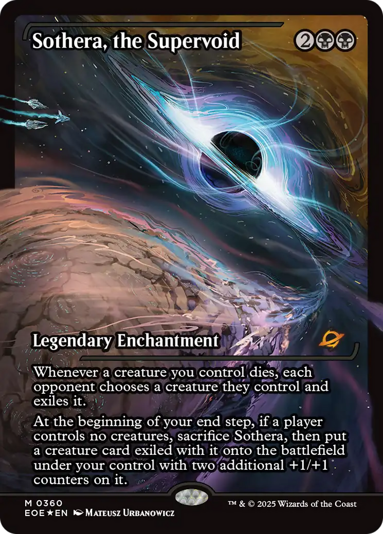 Sothera, the Supervoid (Showcase) [Edge of Eternities] | Shuffle n Cut Hobbies & Games
