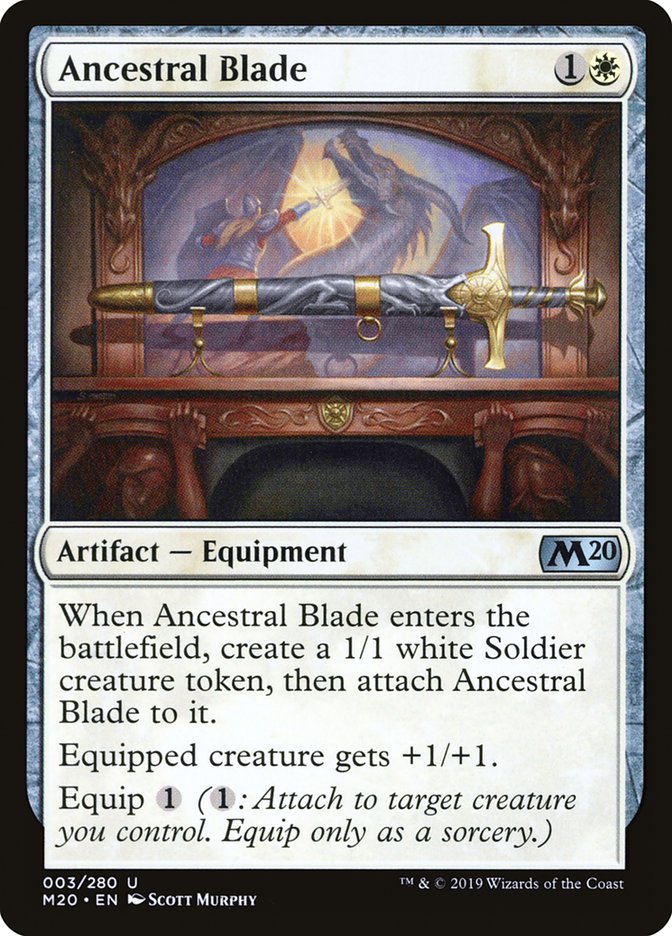 Ancestral Blade [Core Set 2020] | Shuffle n Cut Hobbies & Games