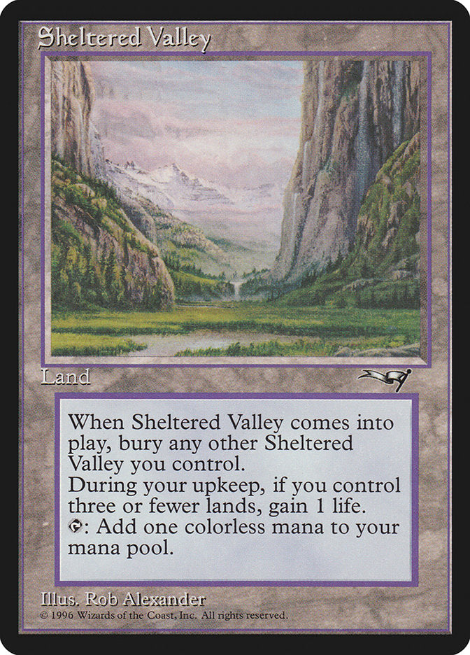 Sheltered Valley [Alliances] | Shuffle n Cut Hobbies & Games
