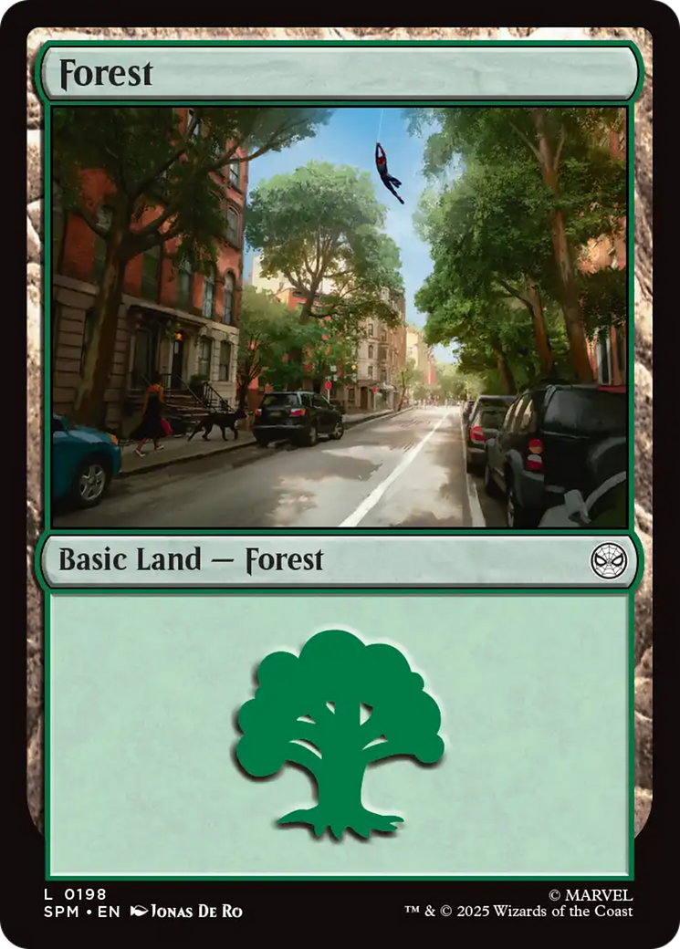 Forest (0198) [Marvel's Spider-Man] | Shuffle n Cut Hobbies & Games