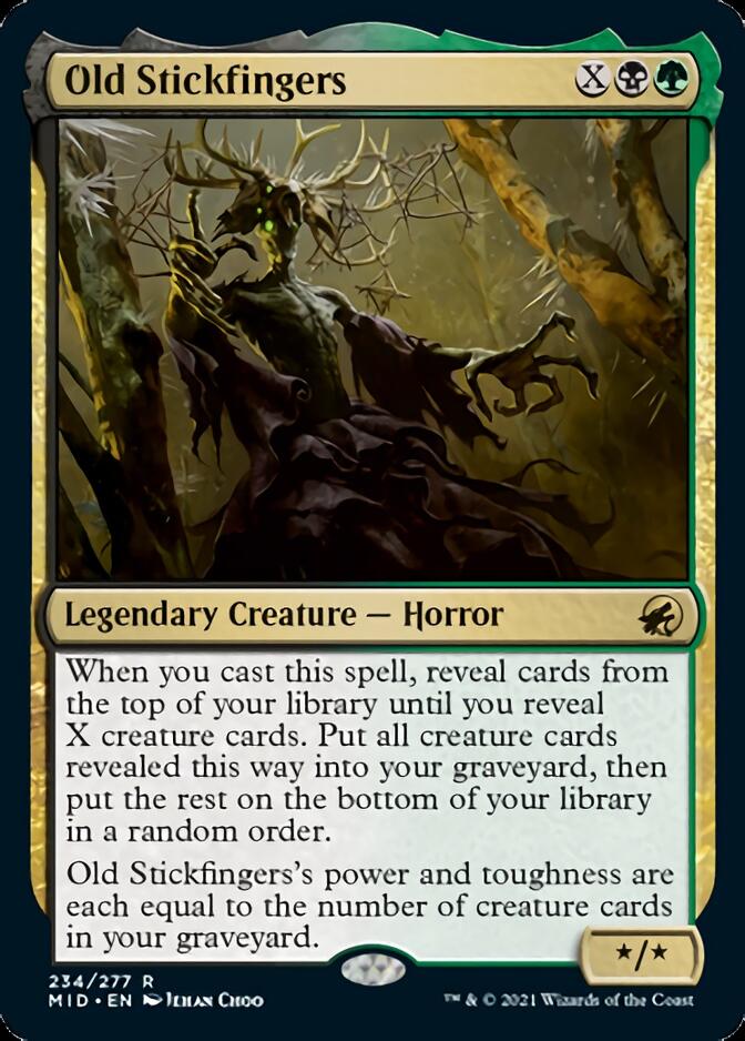 Old Stickfingers [Innistrad: Midnight Hunt] | Shuffle n Cut Hobbies & Games