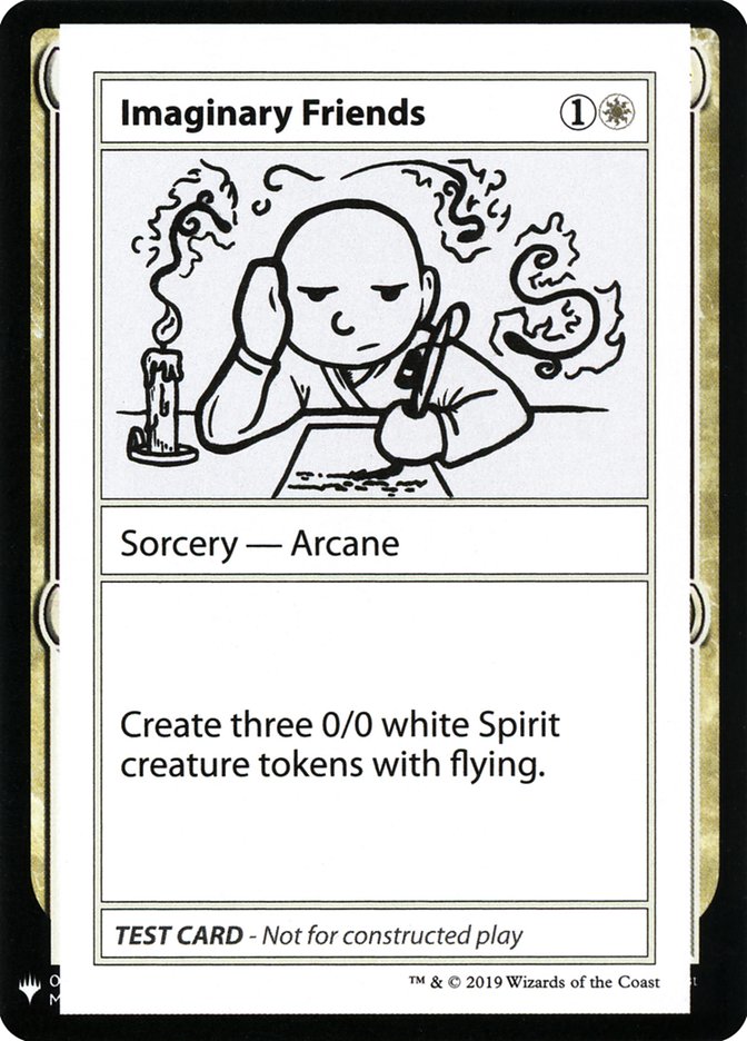 Imaginary Friends [Mystery Booster Playtest Cards] | Shuffle n Cut Hobbies & Games