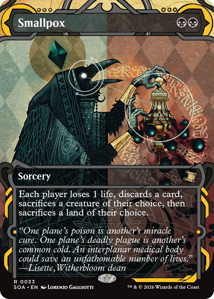 Smallpox [Secrets of Strixhaven: Mystical Archive] | Shuffle n Cut Hobbies & Games