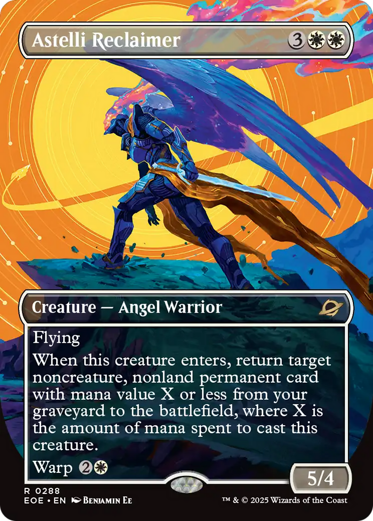 Astelli Reclaimer (Borderless) [Edge of Eternities] | Shuffle n Cut Hobbies & Games