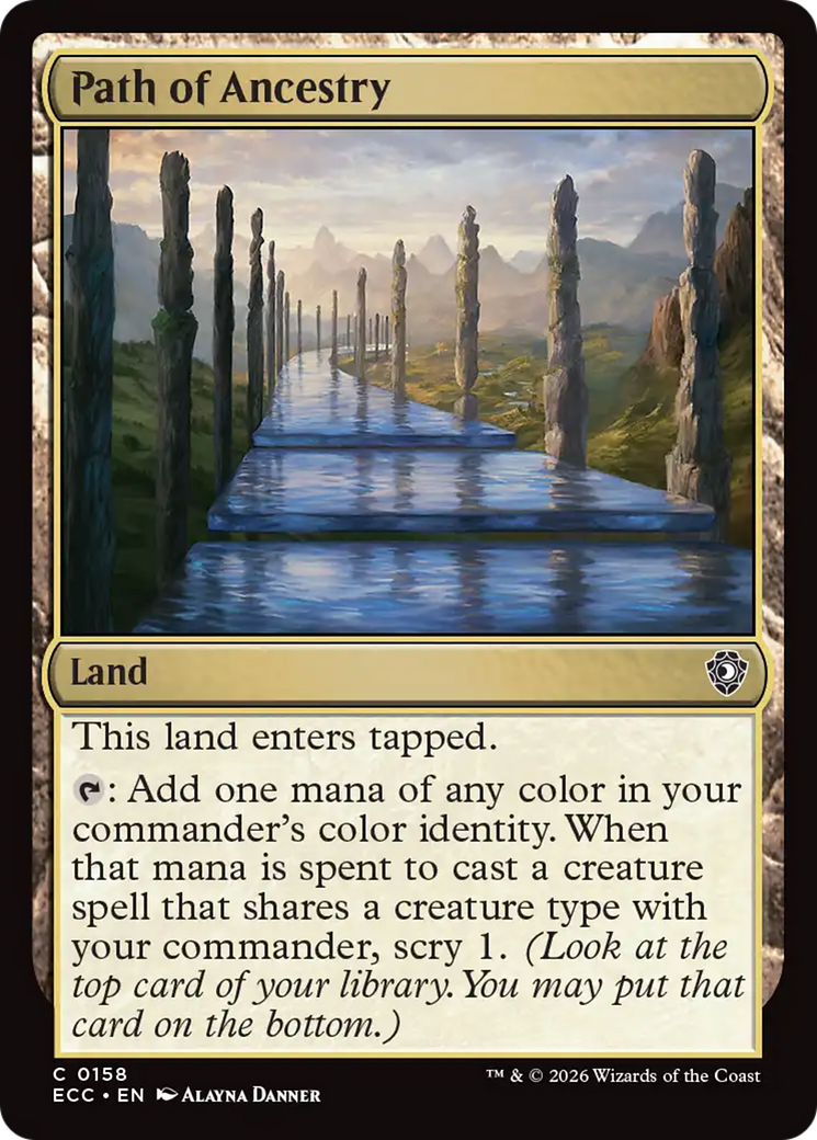 Path of Ancestry [Lorwyn Eclipsed Commander] | Shuffle n Cut Hobbies & Games