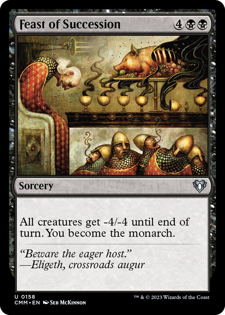 Feast of Succession [Commander Masters] | Shuffle n Cut Hobbies & Games