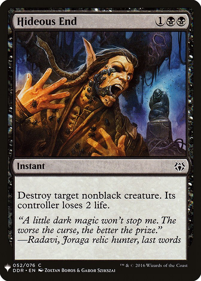 Hideous End [Mystery Booster] | Shuffle n Cut Hobbies & Games