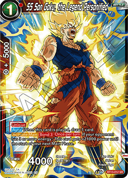 SS Son Goku, the Legend Personified (BT13-012) [Supreme Rivalry] | Shuffle n Cut Hobbies & Games