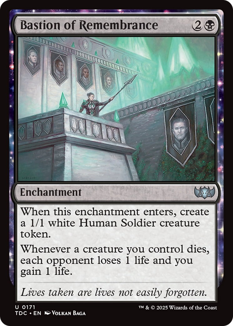 Bastion of Remembrance [Tarkir: Dragonstorm Commander] | Shuffle n Cut Hobbies & Games