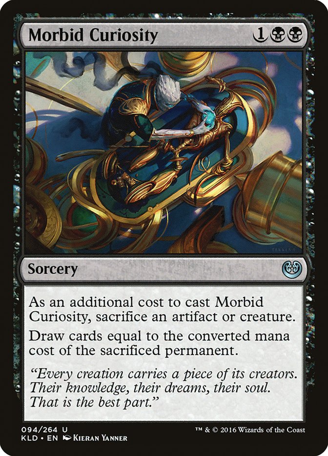 Morbid Curiosity [Kaladesh] | Shuffle n Cut Hobbies & Games