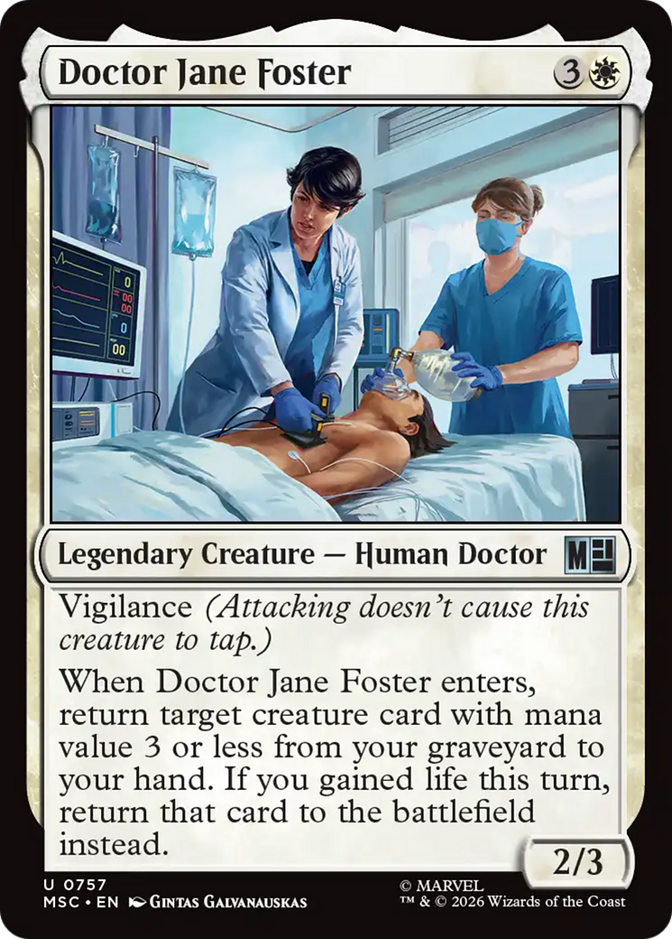 Doctor Jane Foster [Marvel Super Heroes Commander] | Shuffle n Cut Hobbies & Games