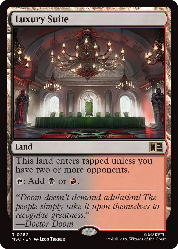 Luxury Suite (Surge Foil) [Marvel Super Heroes Commander] | Shuffle n Cut Hobbies & Games