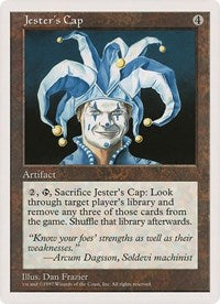 Jester's Cap (Oversized) [Oversize Cards] | Shuffle n Cut Hobbies & Games
