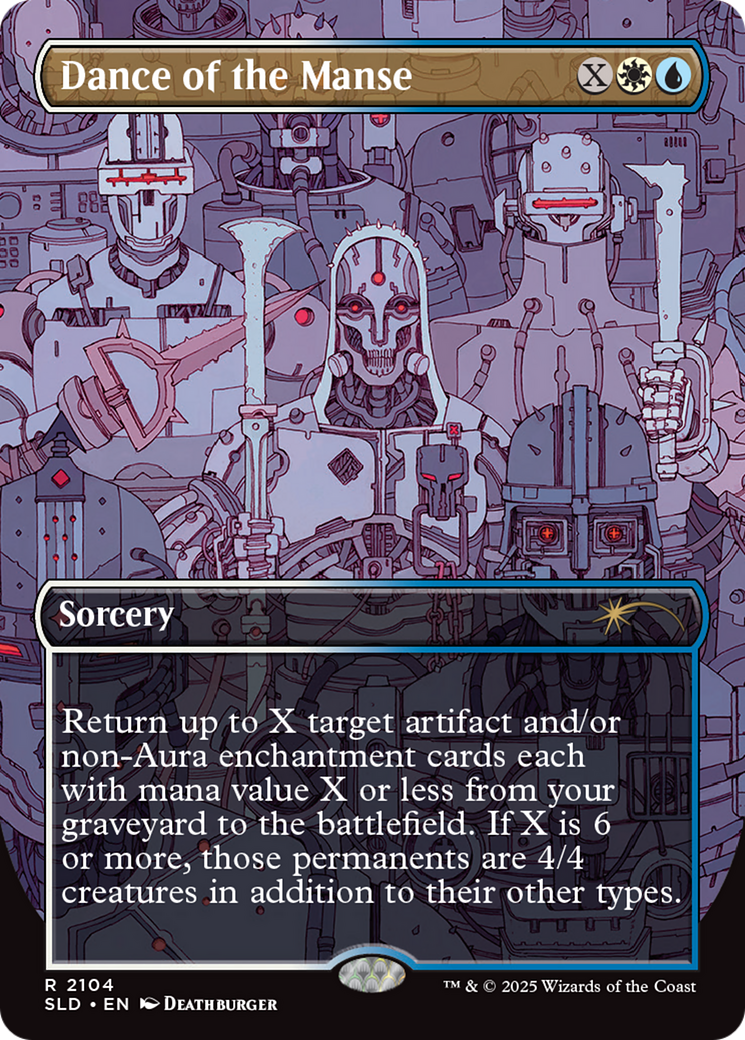 Dance of the Manse (Galaxy Foil) [Secret Lair Drop Series] | Shuffle n Cut Hobbies & Games