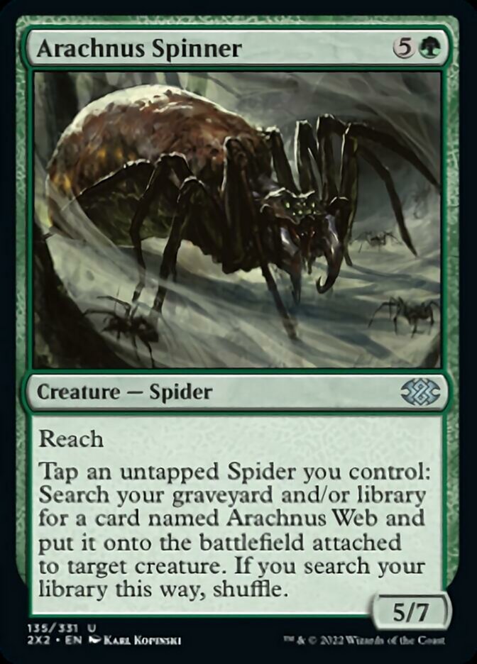 Arachnus Spinner [Double Masters 2022] | Shuffle n Cut Hobbies & Games
