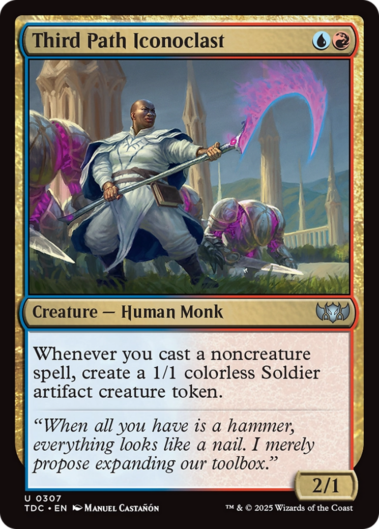 Third Path Iconoclast [Tarkir: Dragonstorm Commander] | Shuffle n Cut Hobbies & Games