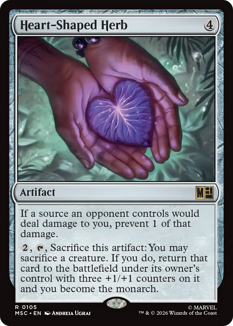 Heart-Shaped Herb [Marvel Super Heroes Commander] | Shuffle n Cut Hobbies & Games