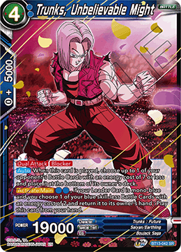 Trunks, Unbelievable Might (BT13-042) [Supreme Rivalry] | Shuffle n Cut Hobbies & Games