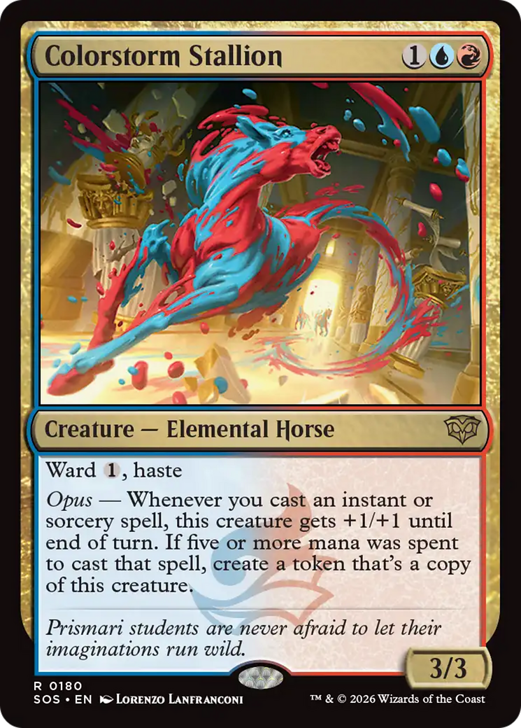 Colorstorm Stallion [Secrets of Strixhaven] | Shuffle n Cut Hobbies & Games