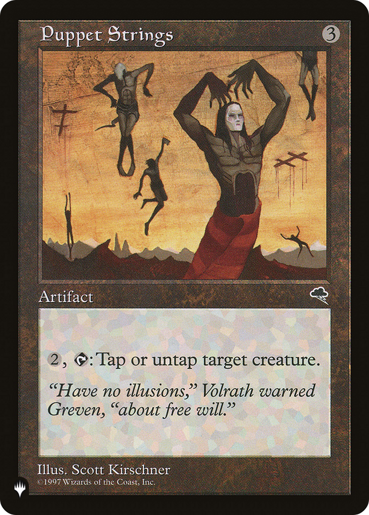 Puppet Strings [The List] | Shuffle n Cut Hobbies & Games