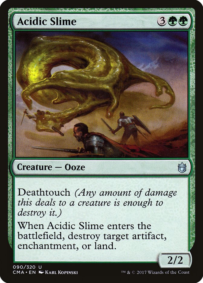 Acidic Slime [Commander Anthology] | Shuffle n Cut Hobbies & Games