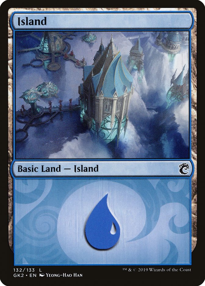 Island (132) [Ravnica Allegiance Guild Kit] | Shuffle n Cut Hobbies & Games