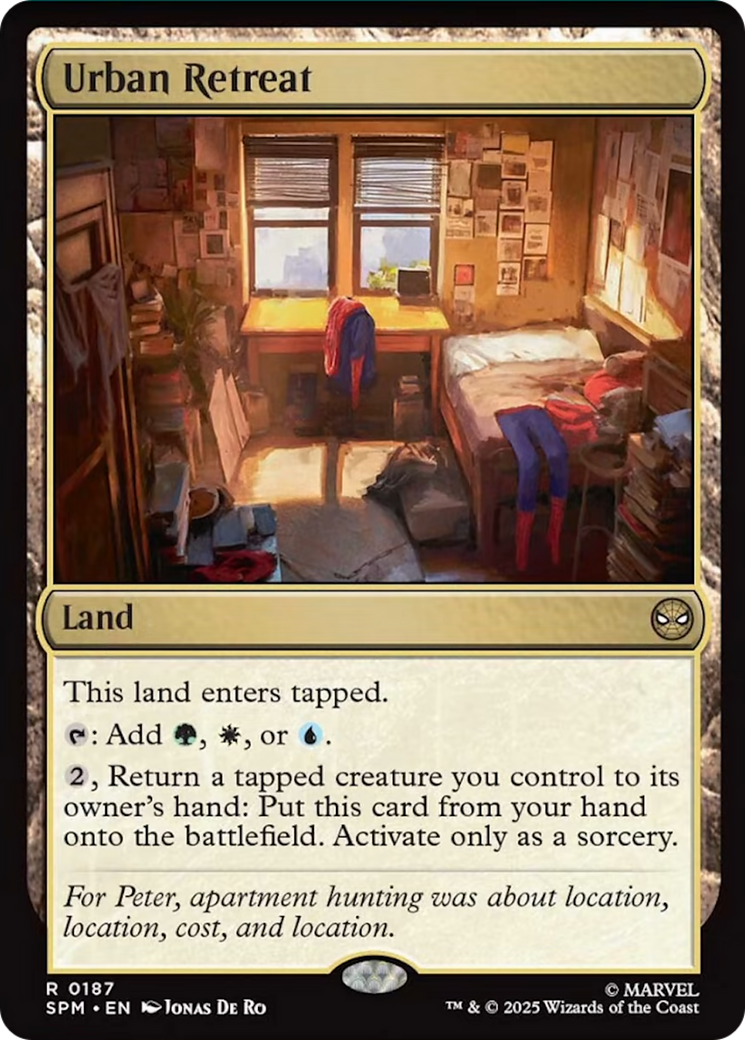 Urban Retreat [Marvel's Spider-Man] | Shuffle n Cut Hobbies & Games