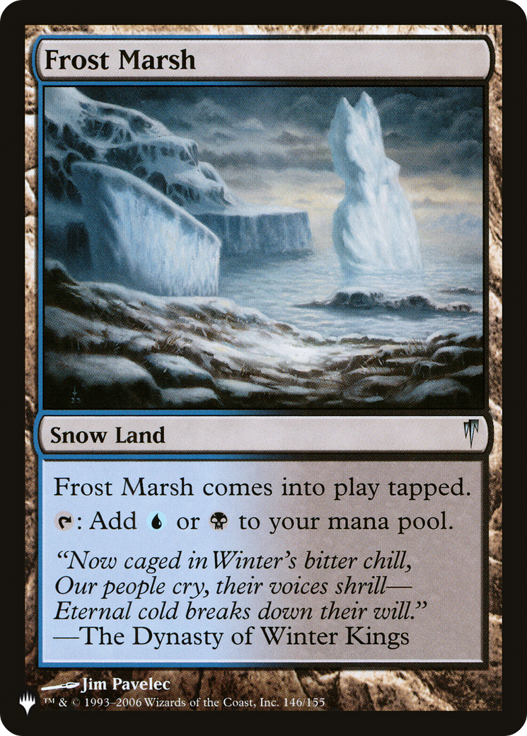 Frost Marsh [The List] | Shuffle n Cut Hobbies & Games