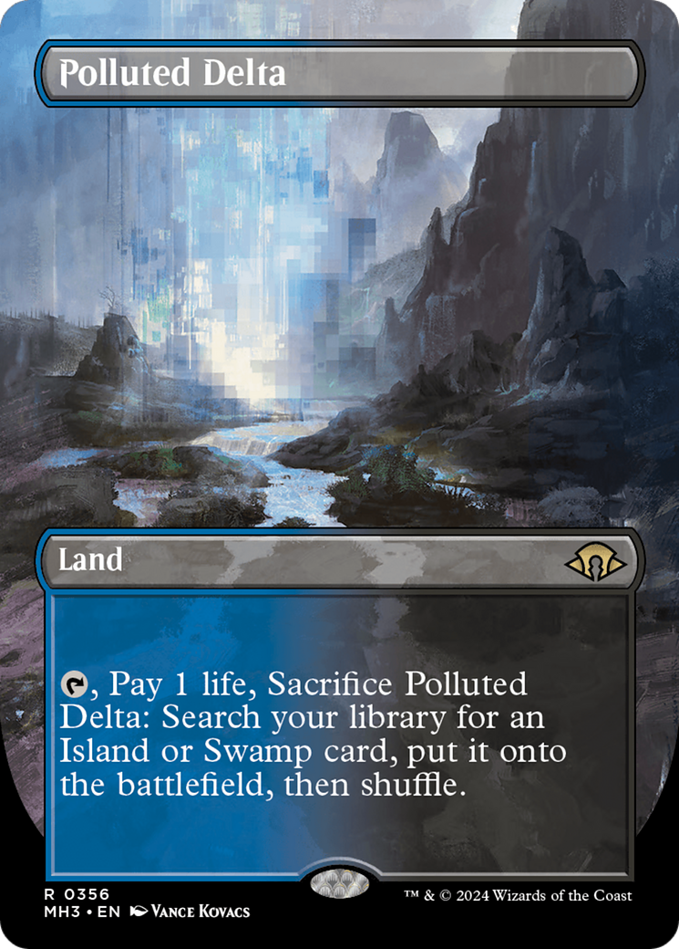 Polluted Delta (Borderless) [Modern Horizons 3] | Shuffle n Cut Hobbies & Games