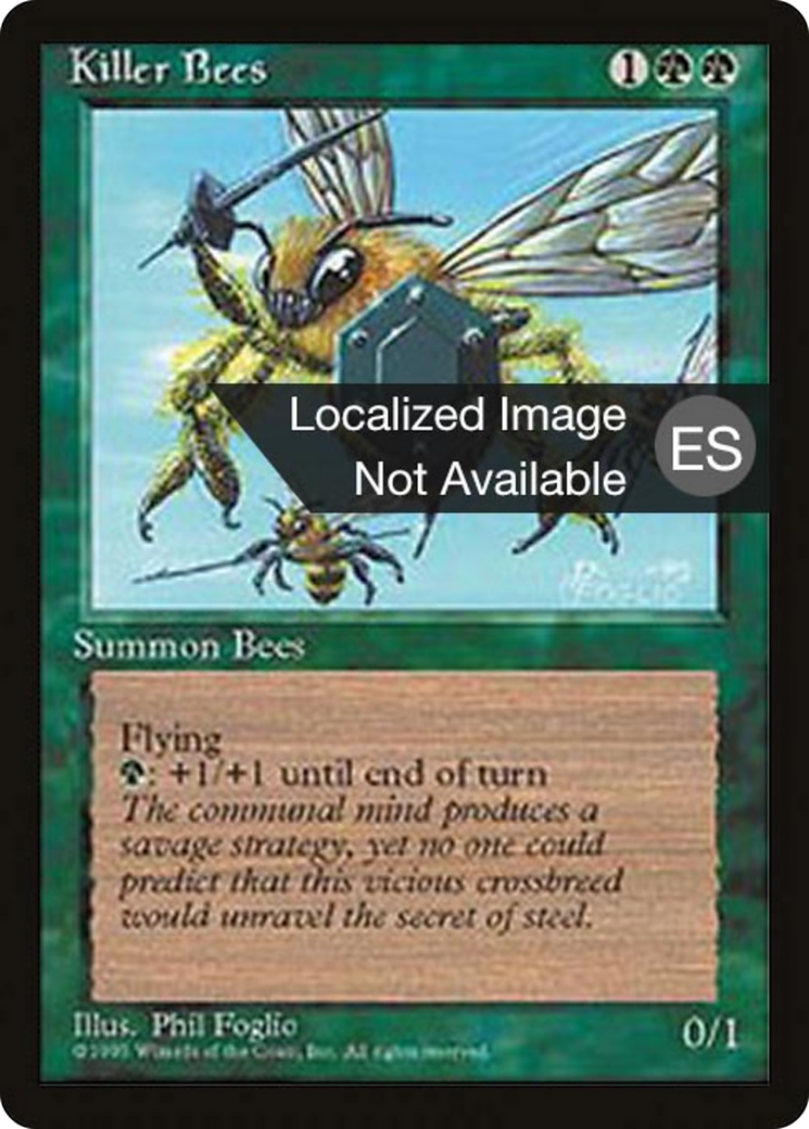Killer Bees [Fourth Edition Foreign Black Border] | Shuffle n Cut Hobbies & Games
