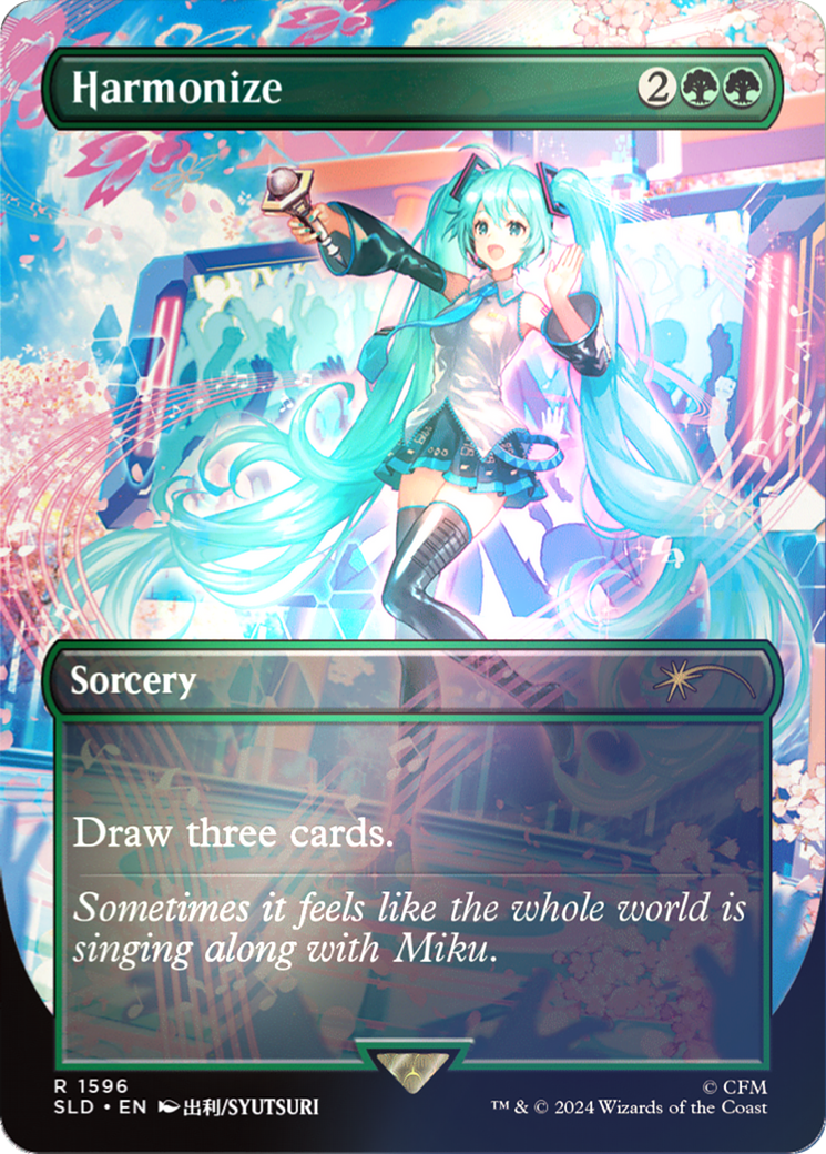 Harmonize (Rainbow Foil) [Secret Lair Drop Series] | Shuffle n Cut Hobbies & Games