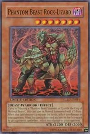 Phantom Beast Rock-Lizard [GLD2-EN014] Common | Shuffle n Cut Hobbies & Games