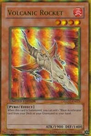 Volcanic Rocket [GLD2-EN023] Ultra Rare | Shuffle n Cut Hobbies & Games
