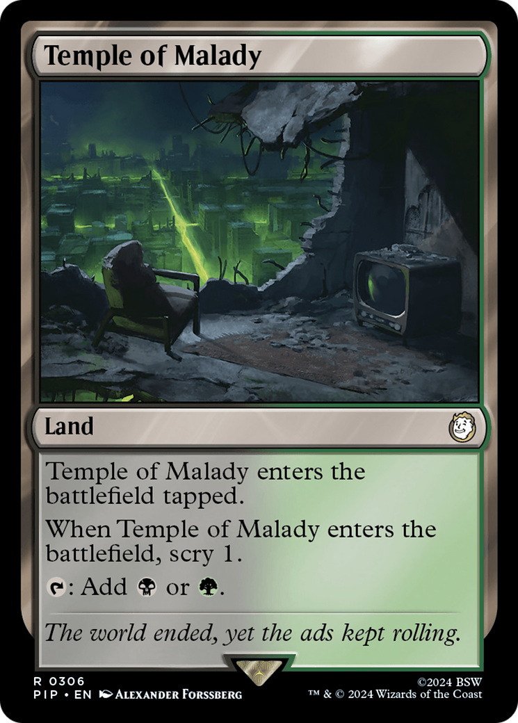 Temple of Malady [Fallout] | Shuffle n Cut Hobbies & Games