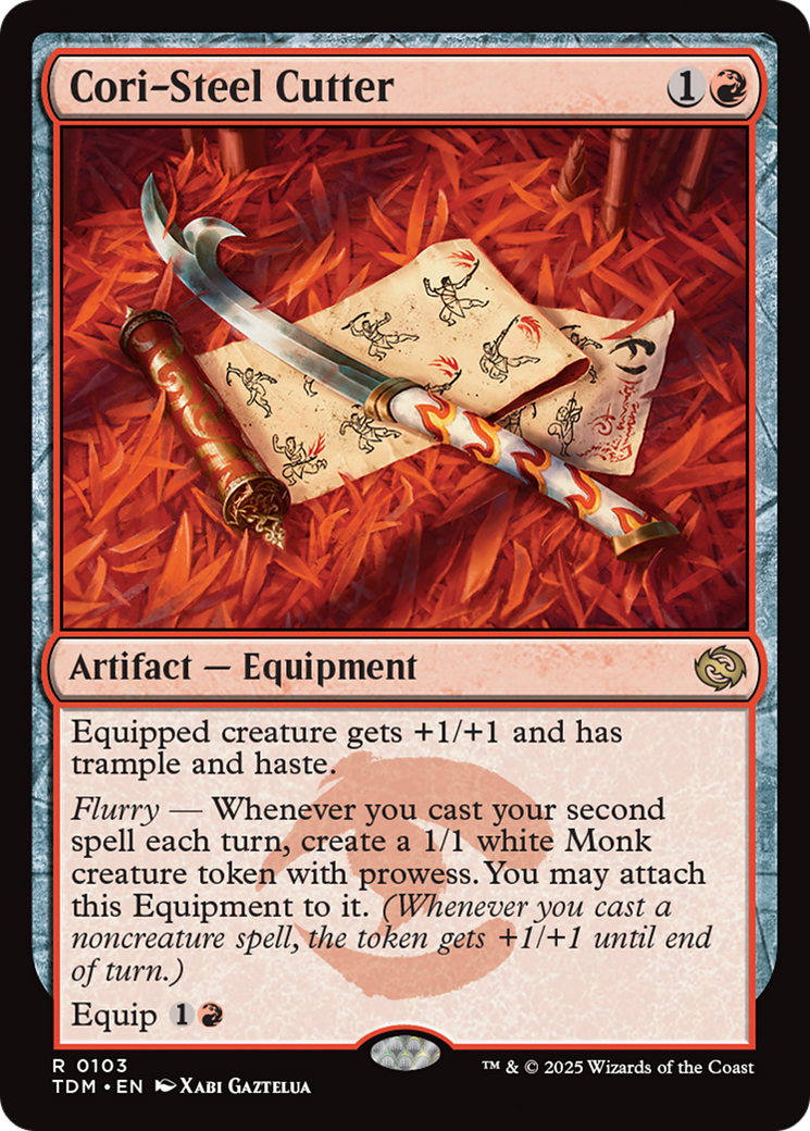 Cori-Steel Cutter [Tarkir: Dragonstorm] | Shuffle n Cut Hobbies & Games