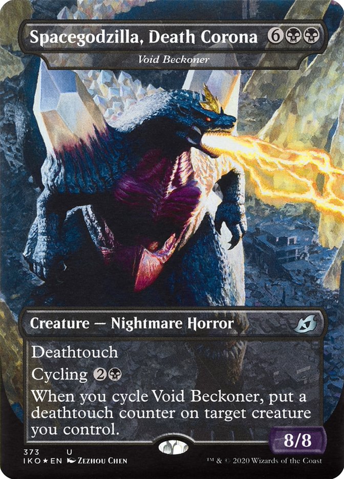 Void Beckoner - Spacegodzilla, Death Corona (Godzilla Series) [Ikoria: Lair of Behemoths] | Shuffle n Cut Hobbies & Games