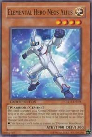 Elemental Hero Neos Alius [GLD2-EN028] Common | Shuffle n Cut Hobbies & Games