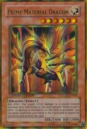Prime Material Dragon [GLD2-EN032] Ultra Rare | Shuffle n Cut Hobbies & Games