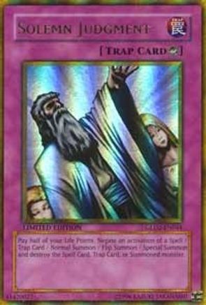 Solemn Judgment [GLD2-EN044] Ultra Rare | Shuffle n Cut Hobbies & Games