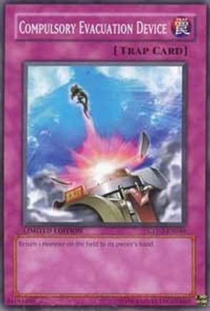 Compulsory Evacuation Device [GLD2-EN046] Common | Shuffle n Cut Hobbies & Games
