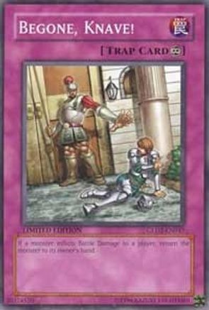 Begone, Knave! [GLD2-EN047] Common | Shuffle n Cut Hobbies & Games