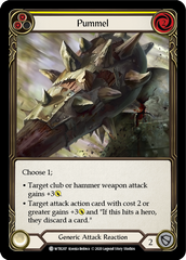 Pummel (Yellow) [U-WTR207] (Welcome to Rathe Unlimited)  Unlimited Normal | Shuffle n Cut Hobbies & Games