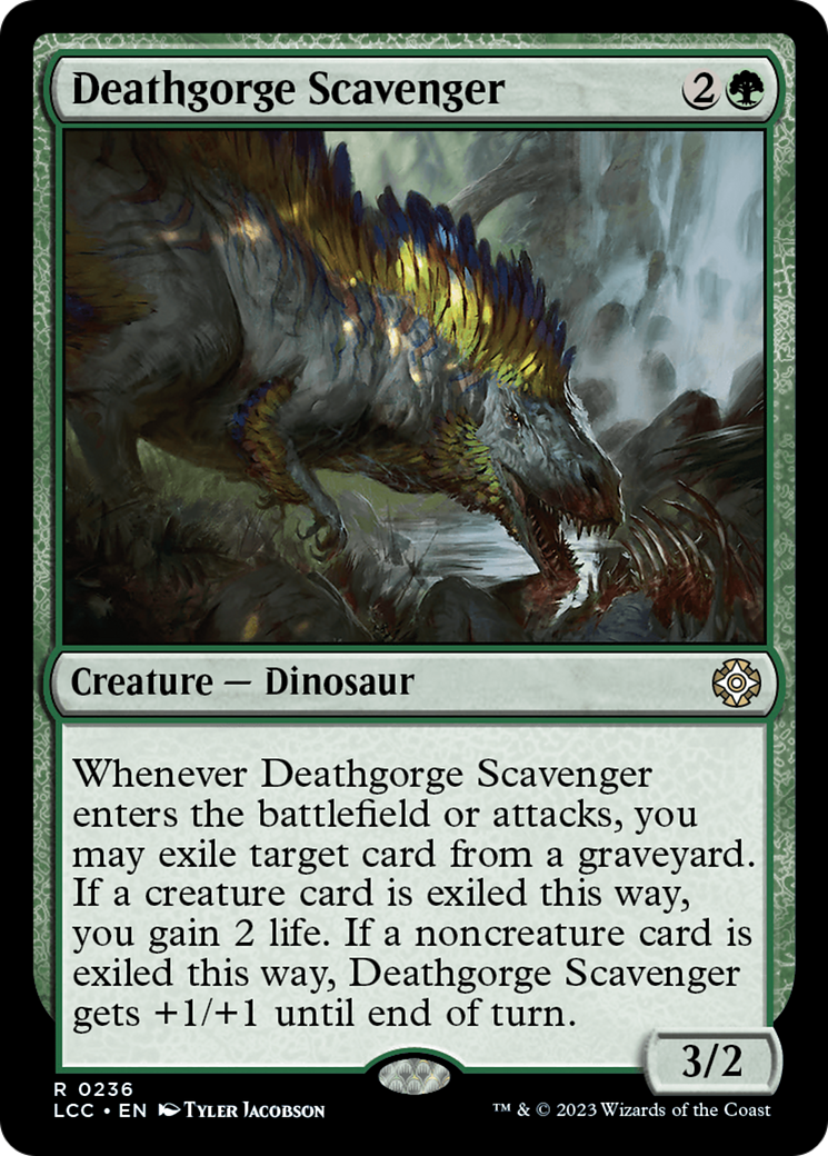 Deathgorge Scavenger [The Lost Caverns of Ixalan Commander] | Shuffle n Cut Hobbies & Games